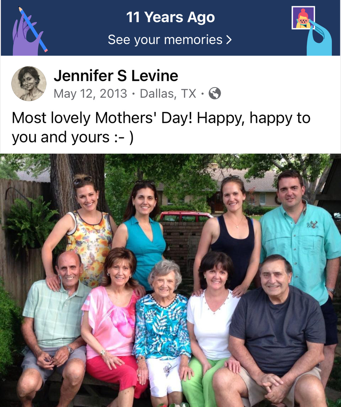 When Mother's Day Fell on My Mom's Last Mother's Day