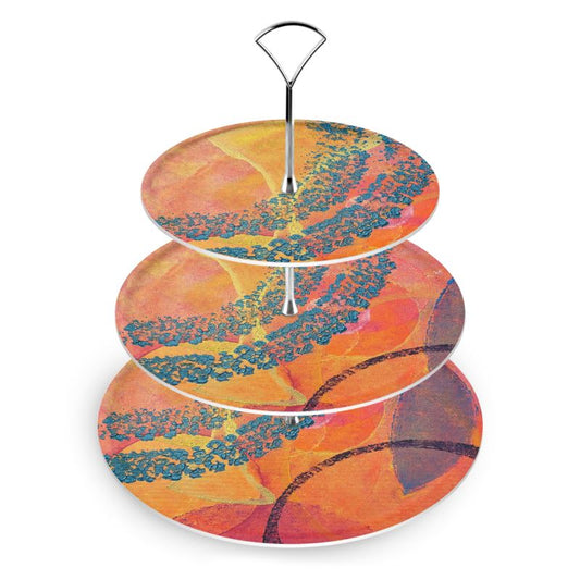 DIAPHANOUS 3 Tier Cake Stand