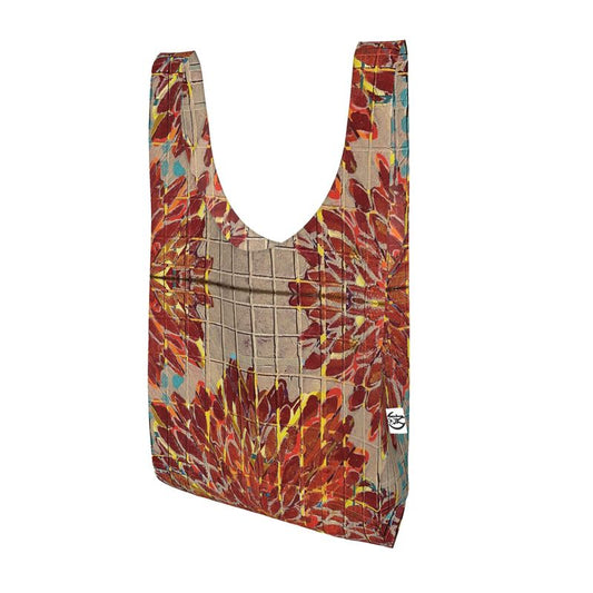 BOUQUETS OF COLOR MADE HER SMILE Parachute Shopping Bag