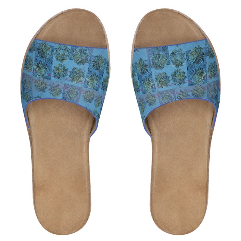 ARRAY Leather Sliders