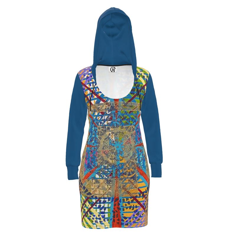 LABYRINTH, THE SECOND Hoodie Dress