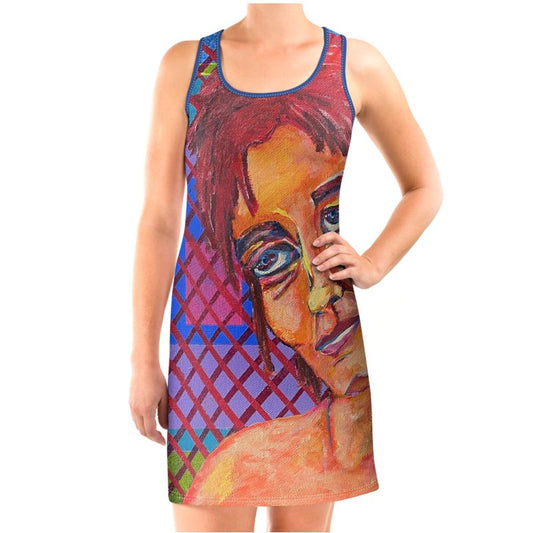 DAYDREAMER Scuba Vest Dress