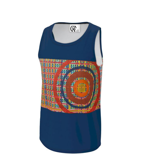 OPTICS Ribbed Neck Tank Top