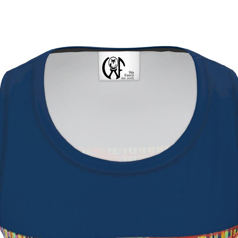 OPTICS Ribbed Neck Tank Top