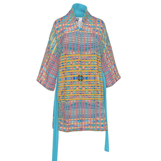 RISING, SETTING Kimono Robe