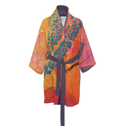 DIAPHANOUS Kimono Robe