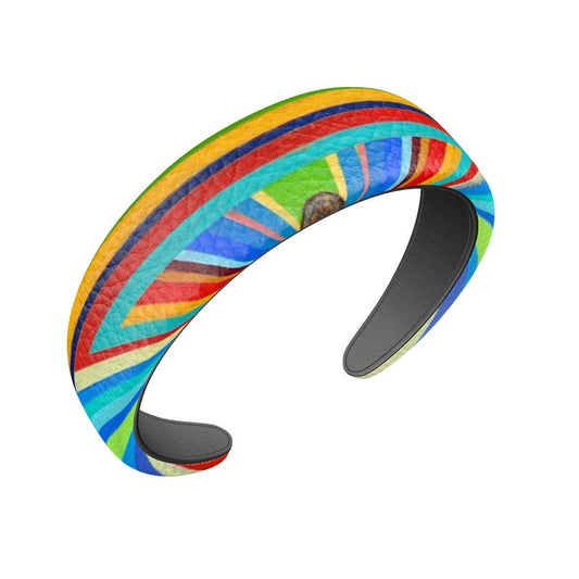 BONA FORTUNA Leather Headband