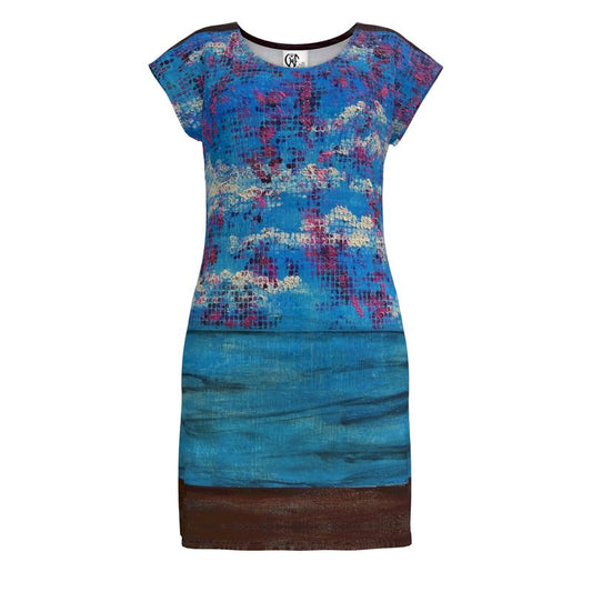 THE PERSISTENCE OF SUMMER Tunic T-Shirt Dress