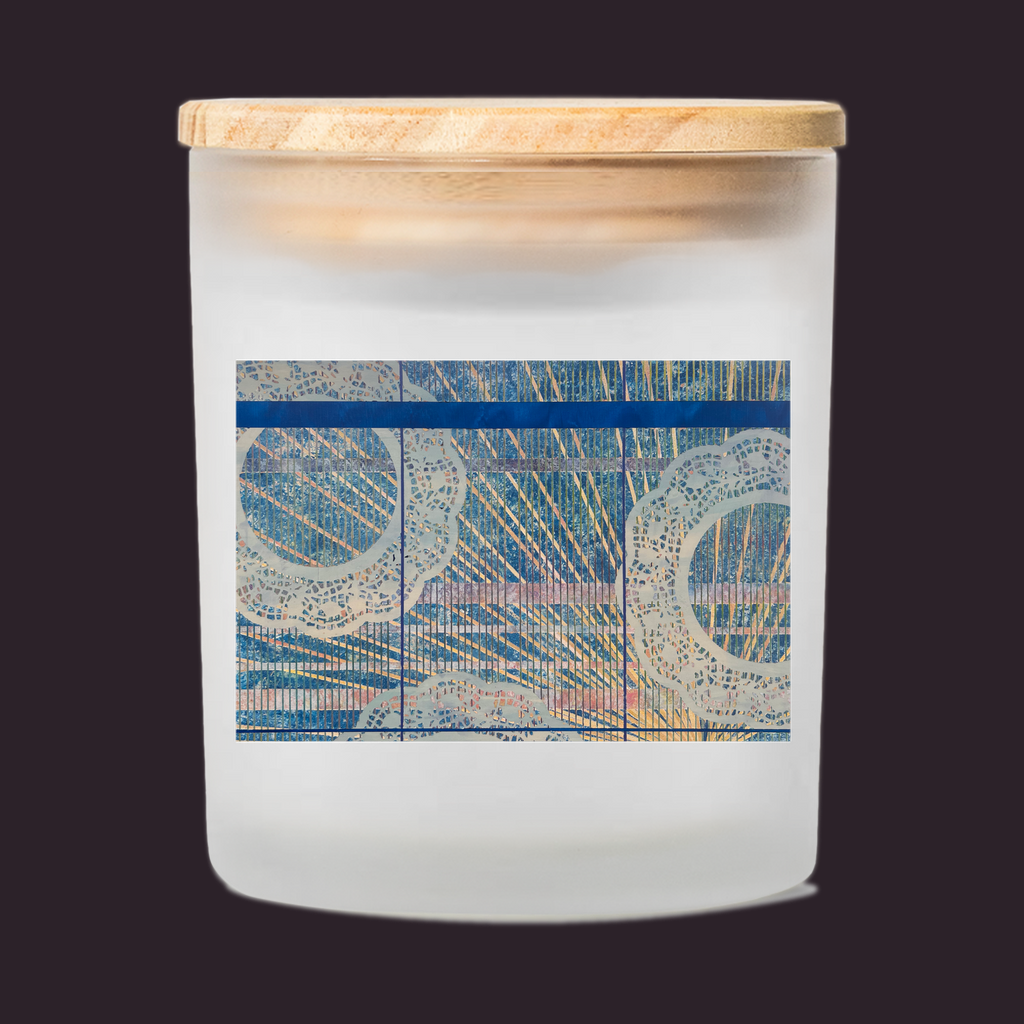 RENOIR’S PEACHES Frosted Scented Candles