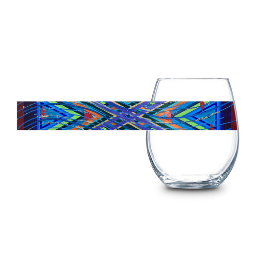 KINTSUGI Stemless Wine Glasses