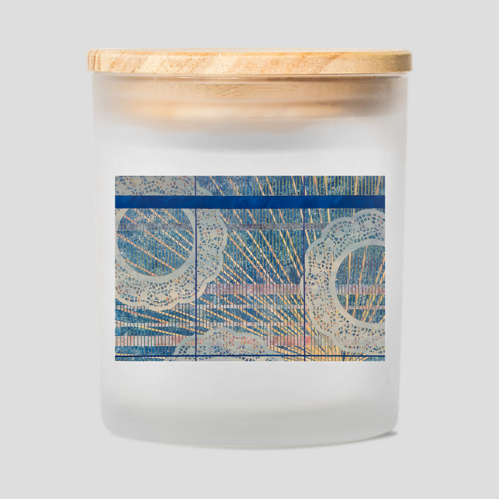 RENOIR’S PEACHES Frosted Scented Candles