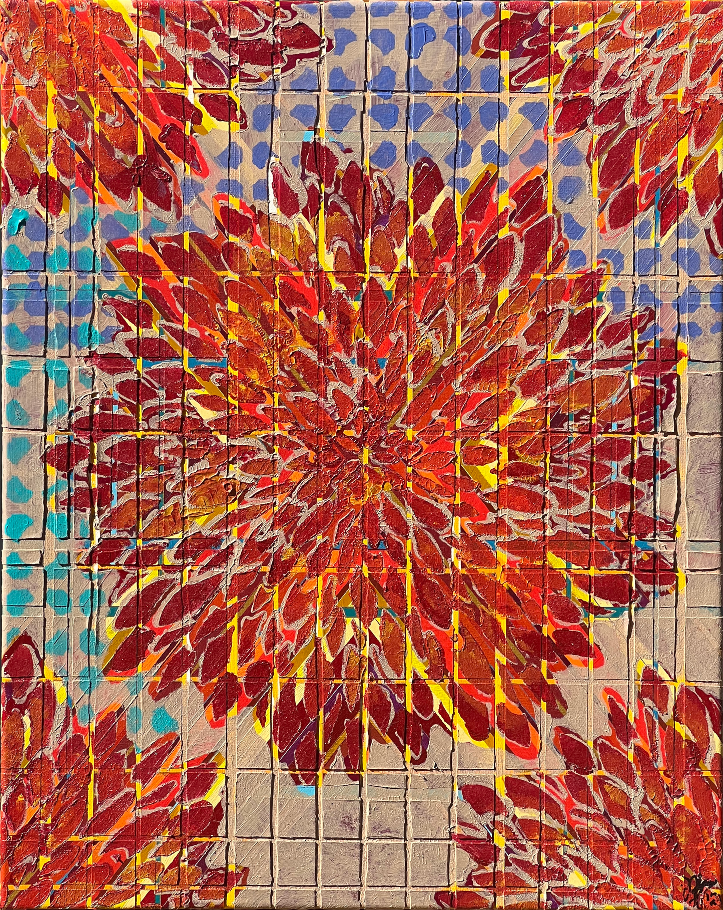 BOUQUETS OF COLOR MADE HER SMILE