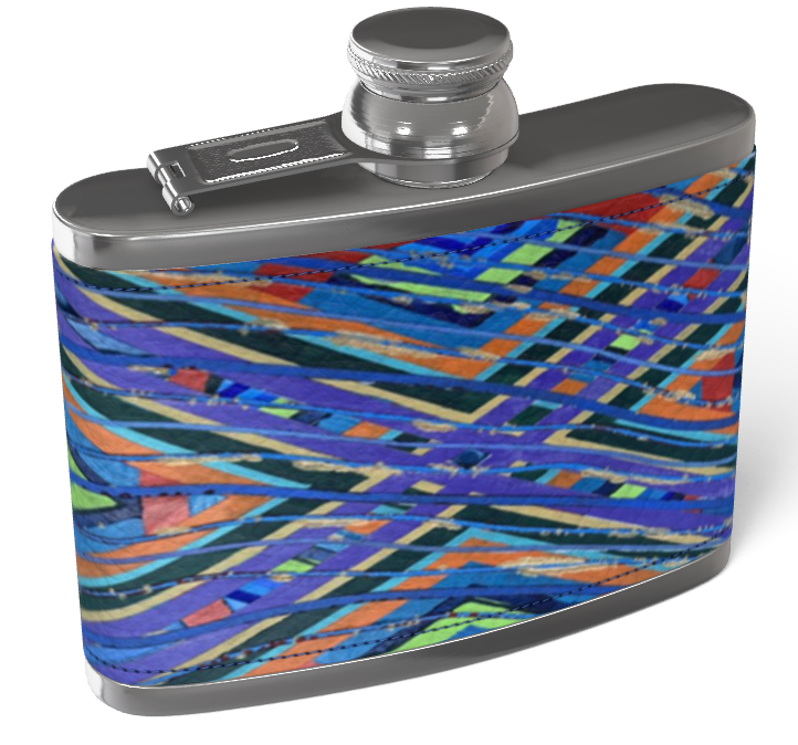 KINTSUGI Marlborough of England Hip Flask