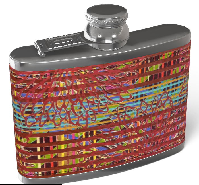 LET US LAY THE TABLE Marlborough of England Hip Flask