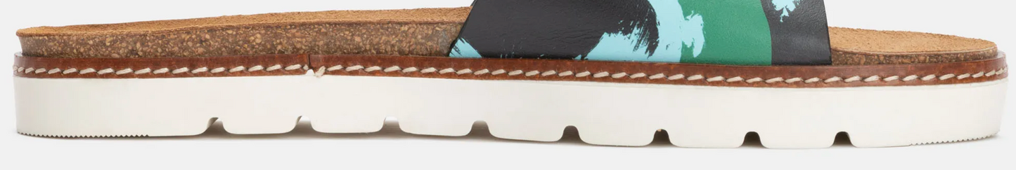 CATHEDRAL SETTING Leather Sliders