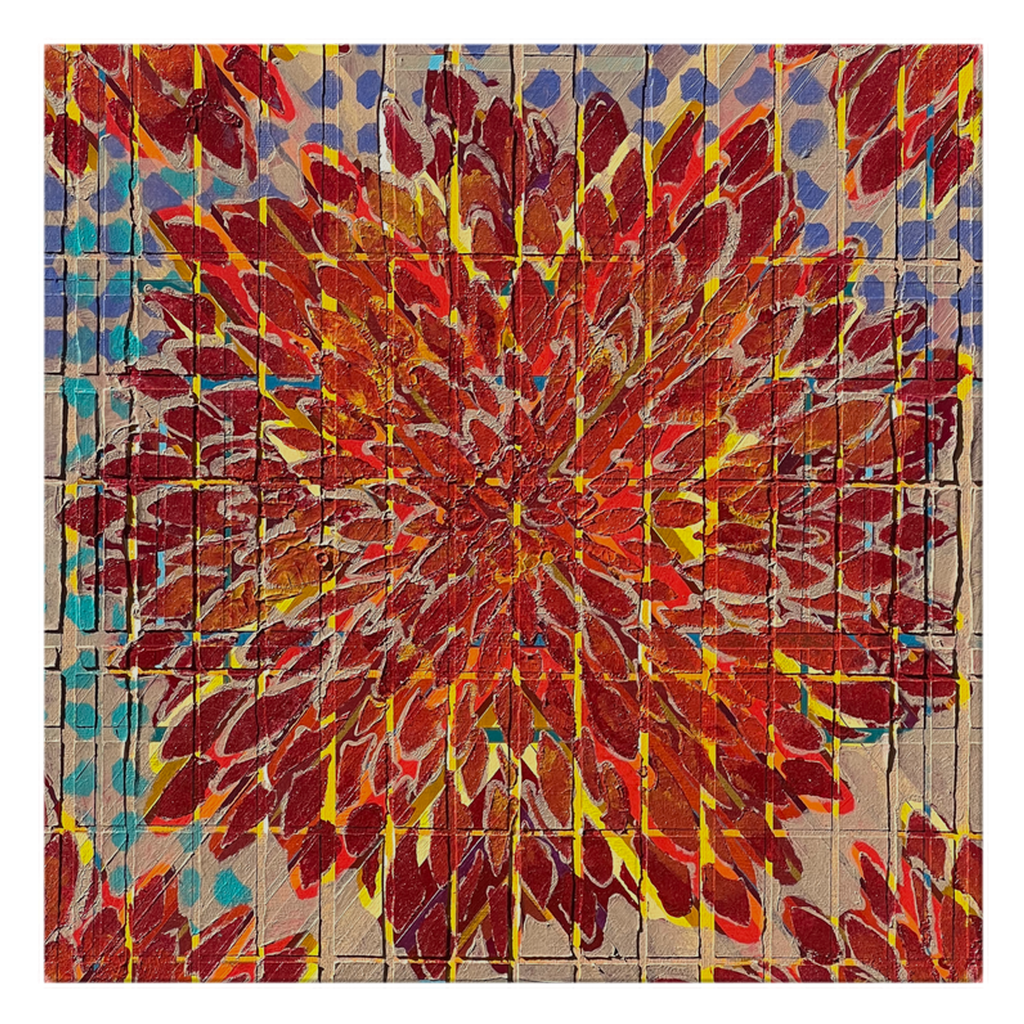 BOUQUETS OF COLOR MADE HER SMILE Cloth Napkins