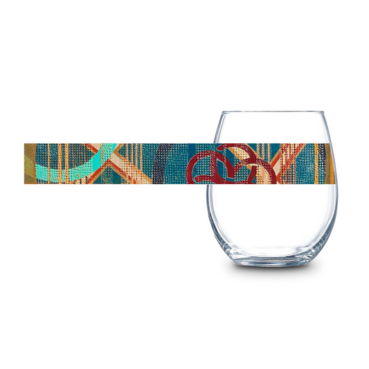 LUSTROUS Stemless Wine Glasses