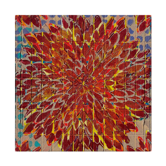 BOUQUETS OF COLOR MADE HER SMILE Cloth Napkins