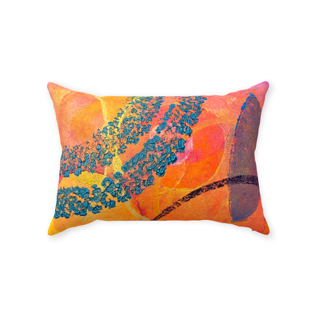 DIAPHANOUS Faux Suede Throw Pillows