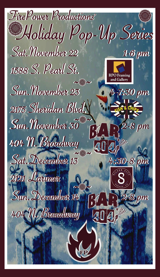 FirePower Production's Holiday Pop-Up Series