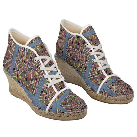 COBBLESTONE Wedge Espadrilles