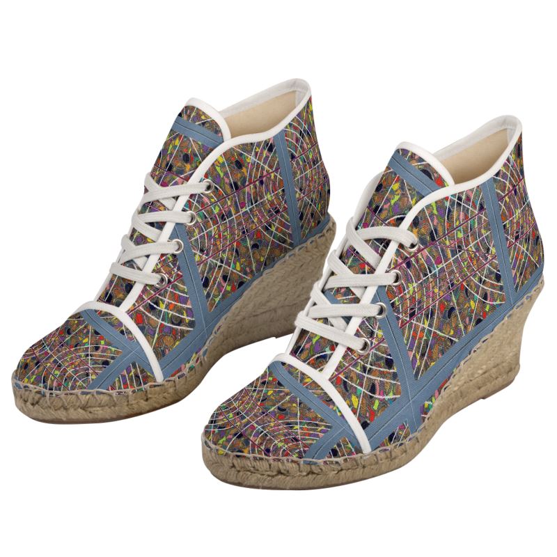 COBBLESTONE Wedge Espadrilles