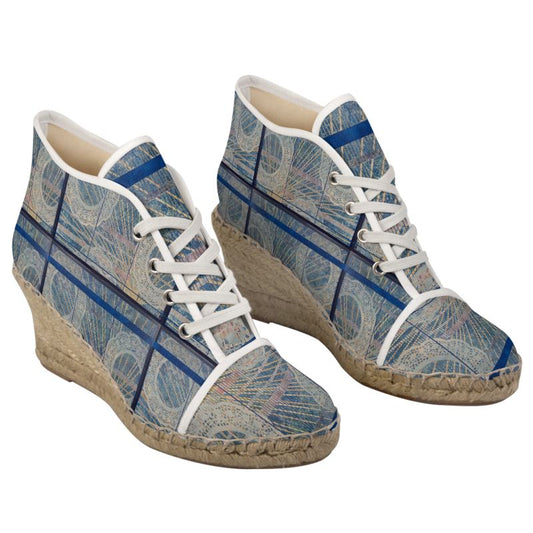 RENOIR’S PEACHES Wedge Espadrilles