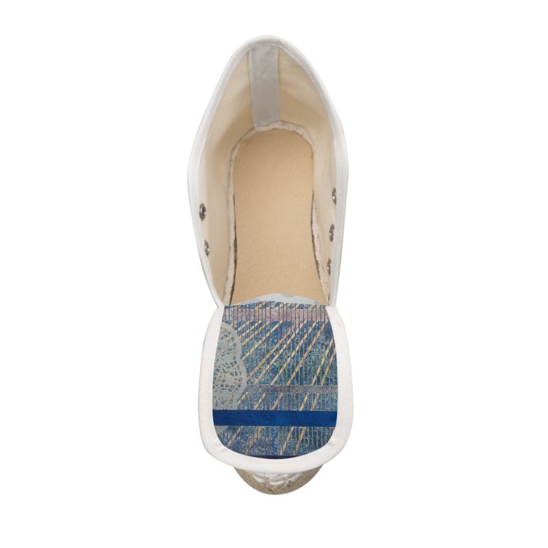 RENOIR’S PEACHES Wedge Espadrilles