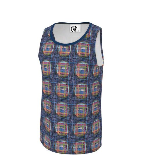 ANIMATED Ribbed Neck Tank Top