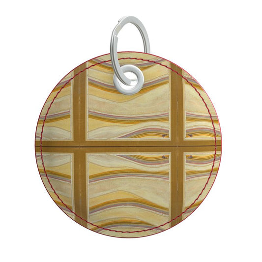 Premium Painted Edge Keyring