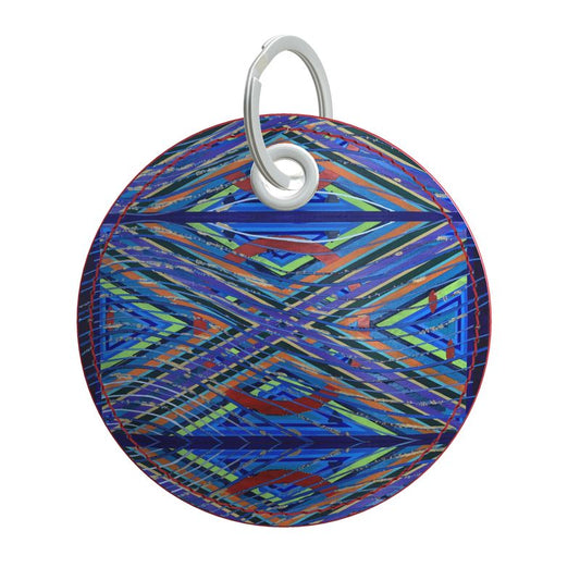 Premium Painted Edge Keyring