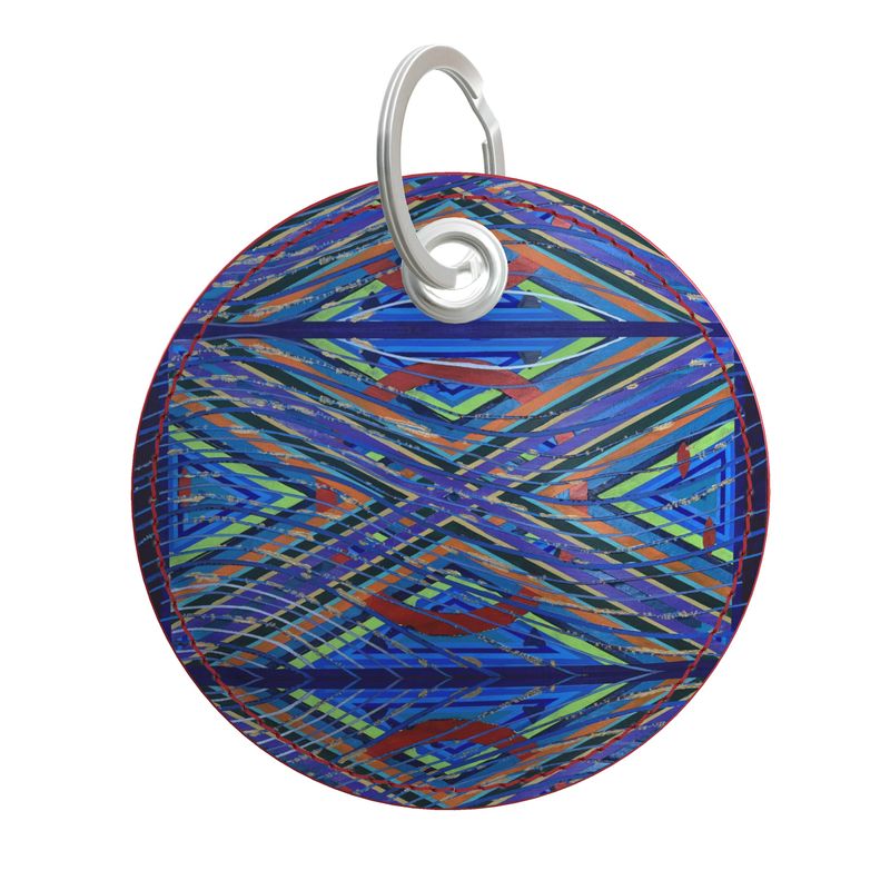 Premium Painted Edge Keyring