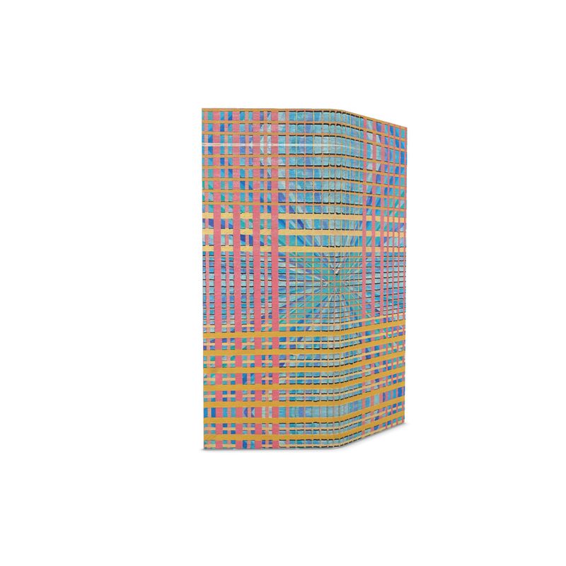 RISING, SETTING Folding Screen