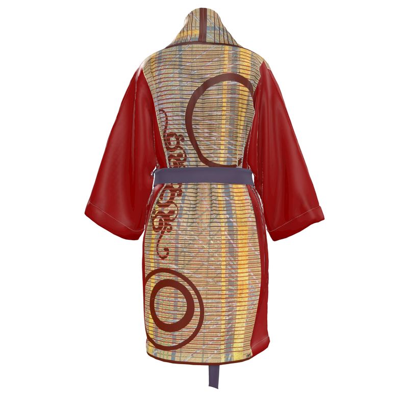 STILL LIFE WITH STRAWBERRIES Kimono Robe