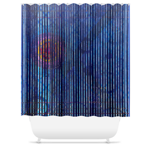 SKY IN MOTION Shower Curtains